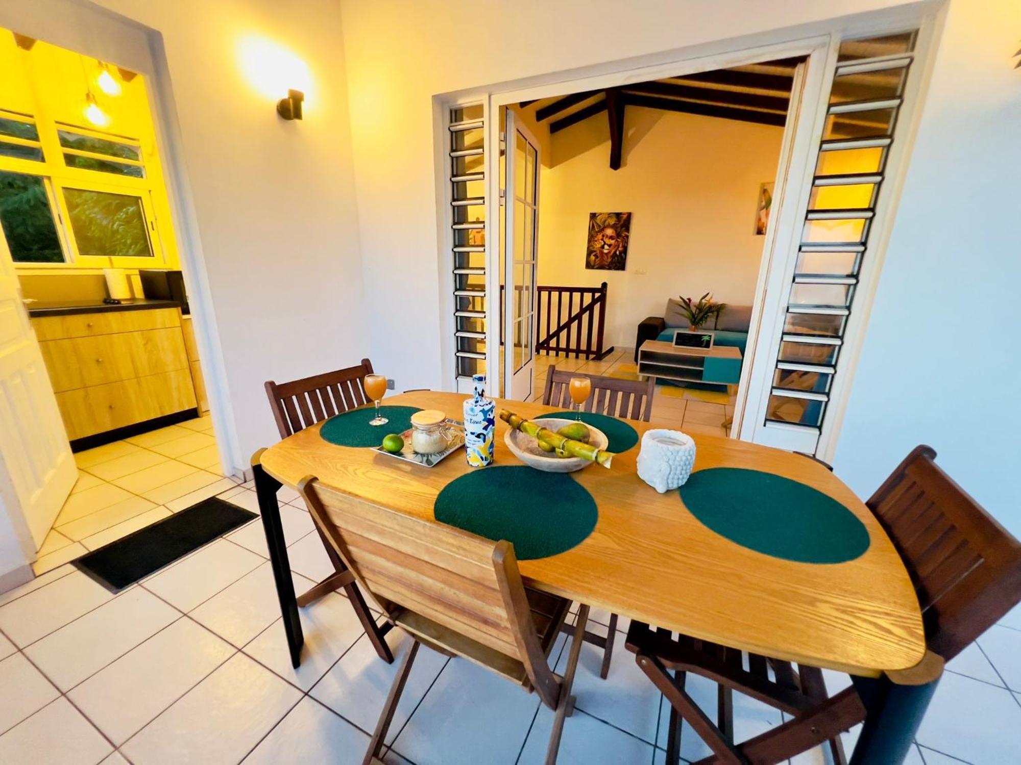 Villa Iguana, Duplex Paisible, Vue Magnifique Mer Et Rocher Du Diamant, Piscine Sainte-Luce Dış mekan fotoğraf