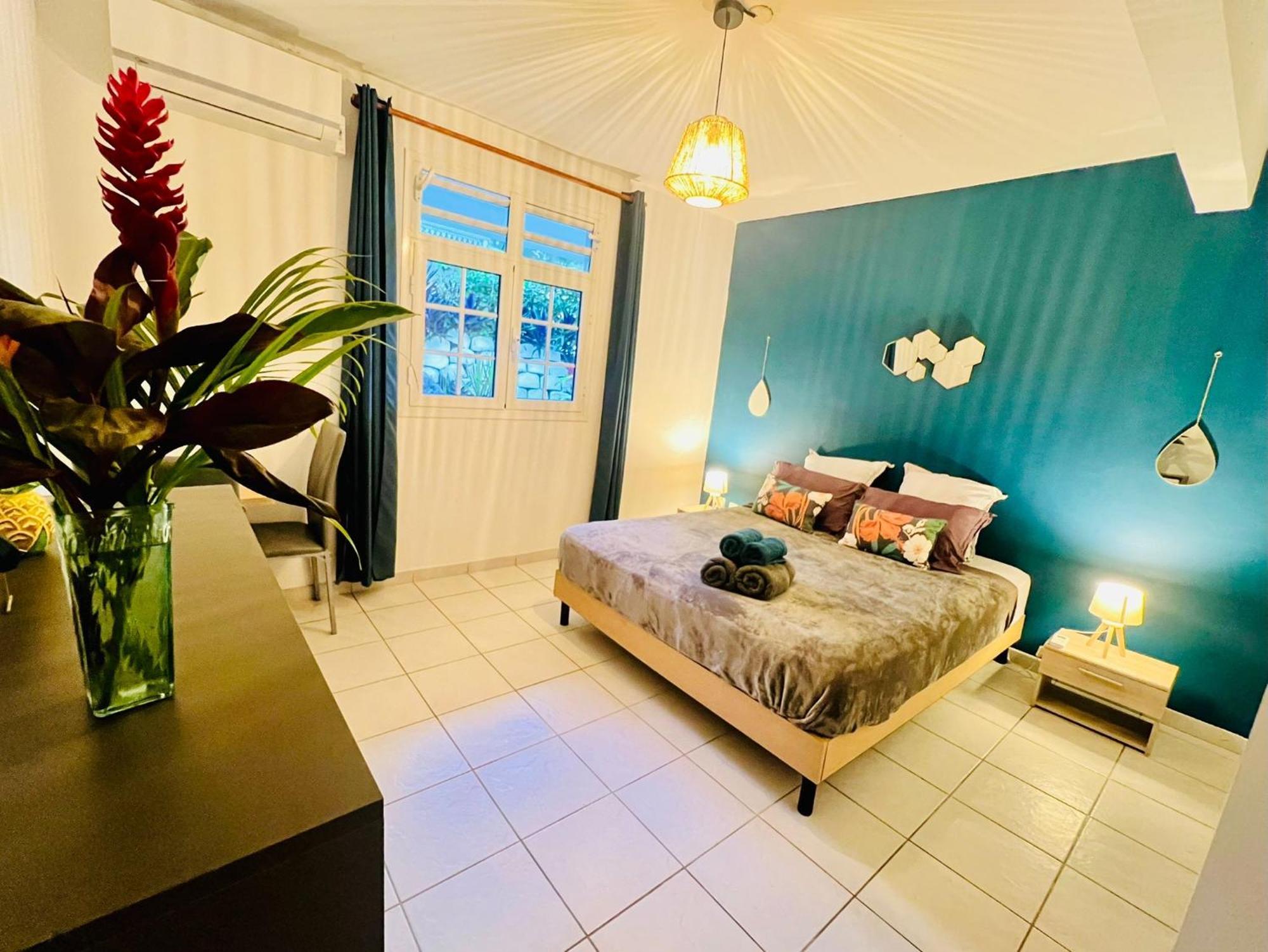 Villa Iguana, Duplex Paisible, Vue Magnifique Mer Et Rocher Du Diamant, Piscine Sainte-Luce Dış mekan fotoğraf